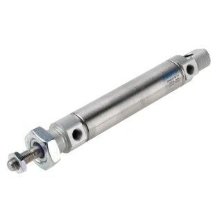 Festo Pneumatic Cylinder Double Acting Elastic Cushioning Swivel Front Flange Rear Foot Direct Mount 80mm DSNU-25-80-P-A
