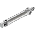 Festo Pneumatic Cylinder Double Acting Elastic Cushioning Swivel Front Flange Rear Foot Direct Mount 80mm DSNU-25-80-P-A