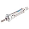 Festo Pneumatic Cylinder, 10 mm Stroke, 121 mm Length, Elastic Cushioning, DSNU-16-10-P-A