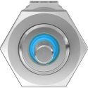 Festo Pneumatic Cylinder, 10 mm Stroke, 121 mm Length, Elastic Cushioning, DSNU-16-10-P-A