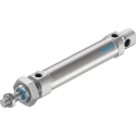 Festo Pneumatic Cylinder DSNU Series 80 mm Stroke Length, 221.5 mm Length, Air Cushion, Metric Thread DSNU-25-80-PPV-A