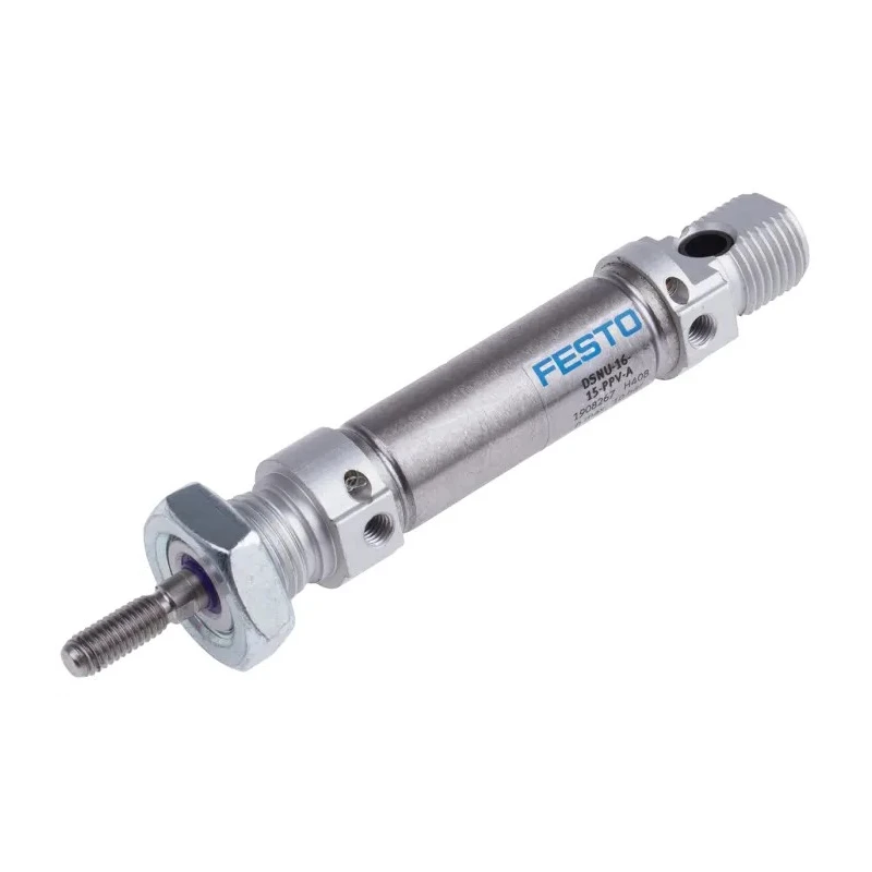 Festo Pneumatic Cylinder DSNU Series 15 mm Stroke Length 126 mm Length DSNU-16-15-PPV-A