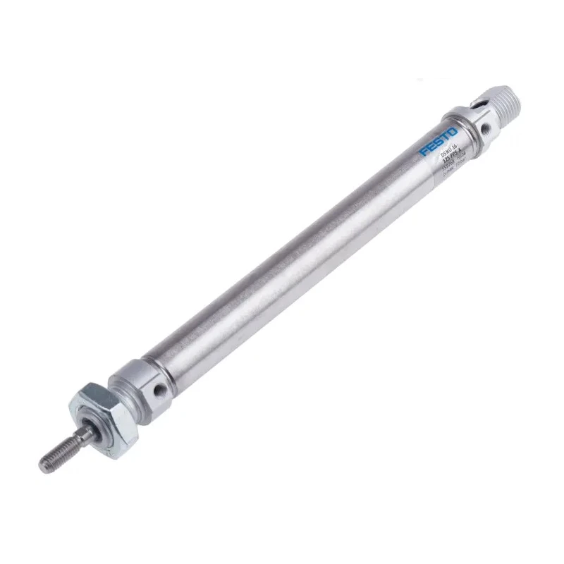 Festo Pneumatic Cylinder Double Acting 16mm Bore 125mm Stroke 236mm Length PPS Self-Adjusting Cushioning DSNU-16-125-PPS-A