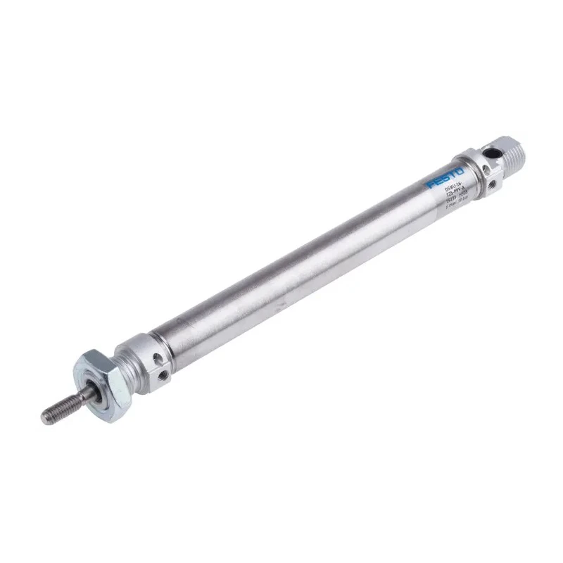 Festo Pneumatic Cylinder DSNU Series Adjustable Pneumatic Cushioning 125mm Stroke 236mm Length DSNU-16-125-PPV-A
