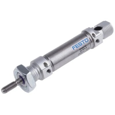 Festo 15 mm Bore Pneumatic Cylinder , Double Acting, Air Cushioning, Stroke 15mm, Length 126mm, ISO 6432 DSNU-16-15-PPS-A