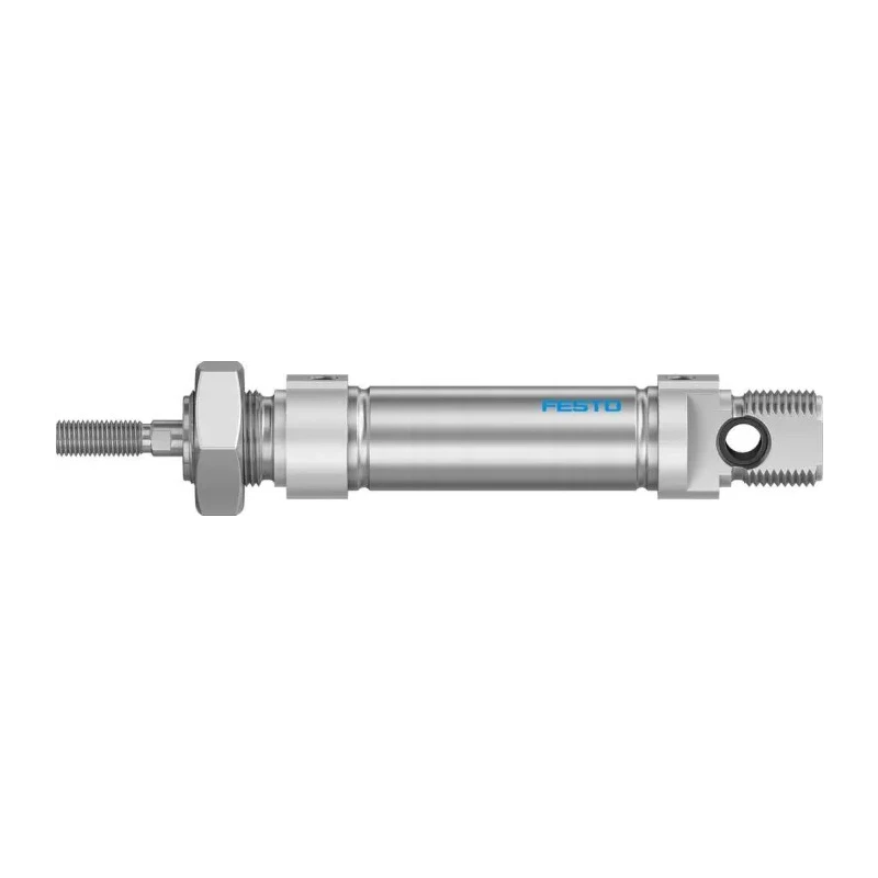 Festo 15 mm Bore Pneumatic Cylinder , Double Acting, Air Cushioning, Stroke 15mm, Length 126mm, ISO 6432 DSNU-16-15-PPS-A