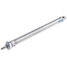 Festo 200 mm Pneumatic Cylinder, Double Acting, Air Cushion, 80°C Max Operating Temperature DSNU-16-200-PPV-A