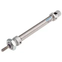Festo Pneumatic Cylinder DSNU Series 12 mm Bore 80 mm Stroke Elastomer Cushion Direct Mount DSNU-12-80-P-A