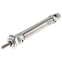 Festo 60 mm Pneumatic Cylinder, Double-Acting, Elastomer Cushioning, 171 mm Length, Series DSNU DSNU-16-60-P-A