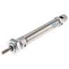 Festo 60 mm Pneumatic Cylinder, Double-Acting, Elastomer Cushioning, 171 mm Length, Series DSNU DSNU-16-60-P-A