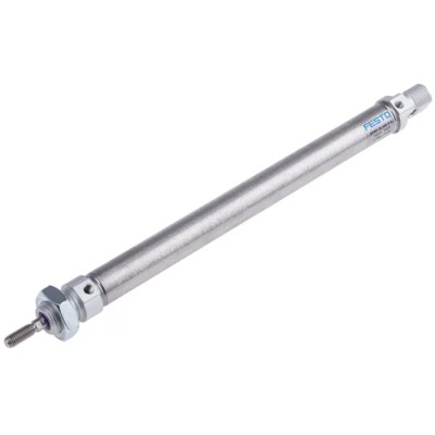Festo Pneumatic Cylinder 16 mm Bore 160 mm Stroke Double Acting Direct Mount Elastomer Cushioning DSNU-16-160-P-A