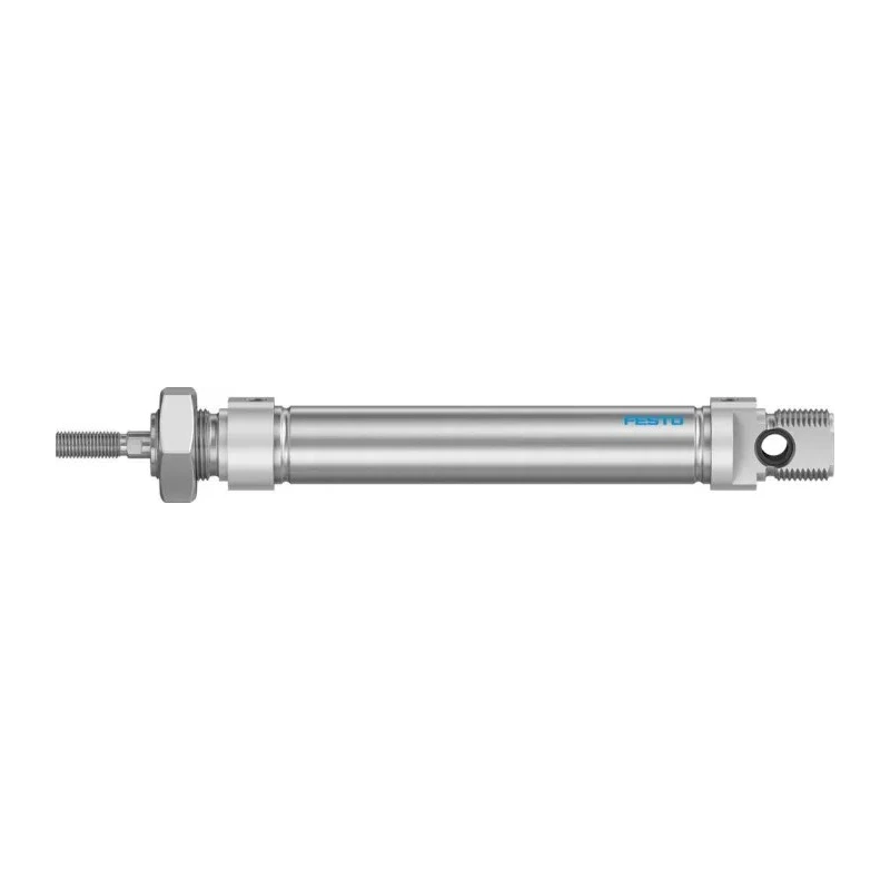 Festo 60 mm Pneumatic Cylinder, Double-Acting, Elastomer Cushioning, 171 mm Length, Series DSNU DSNU-16-60-P-A