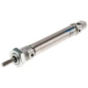 Festo Pneumatic Cylinder 16 mm Bore 60 mm Stroke Self-Adjusting Pneumatic Cushioning Double-Acting Operation DSNU-16-60-PPS-A
