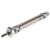 Festo Pneumatic Cylinder 16 mm Bore 60 mm Stroke Self-Adjusting Pneumatic Cushioning Double-Acting Operation DSNU-16-60-PPS-A