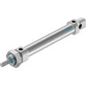 Festo 100 mm Pneumatic Cylinder Double Acting, Self-Adjusting Pneumatic Cushioning DSNU-20-100-PPS-A
