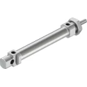 Festo 100 mm Pneumatic Cylinder Double Acting, Self-Adjusting Pneumatic Cushioning DSNU-20-100-PPS-A