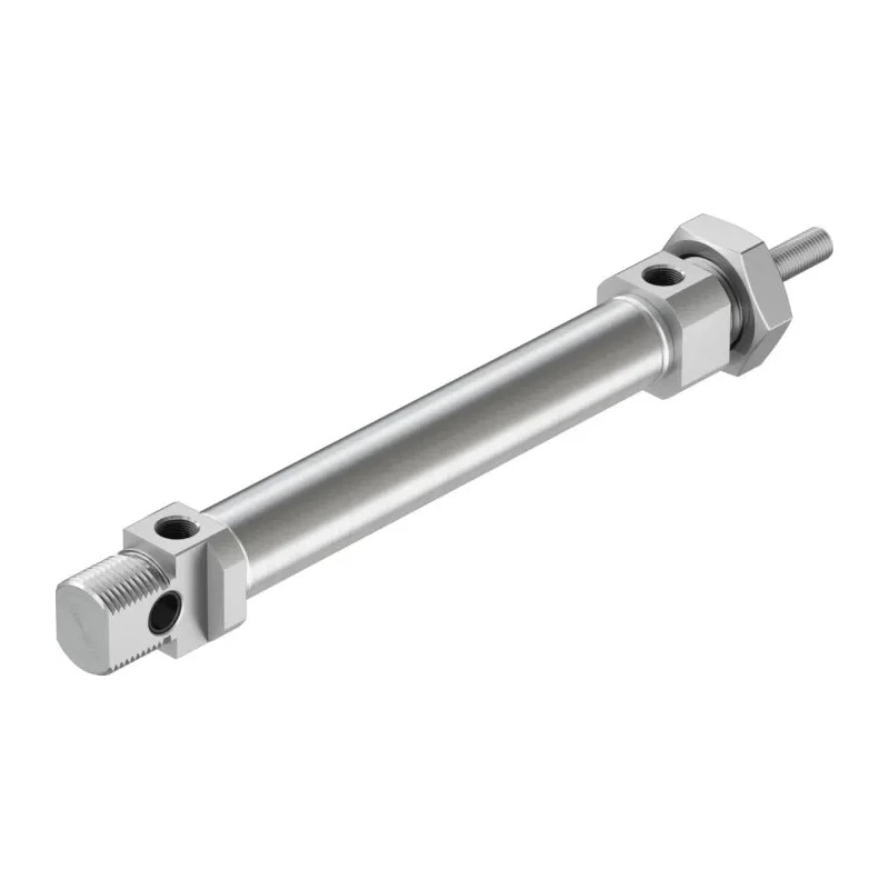 Festo 100 mm Pneumatic Cylinder Double Acting, Self-Adjusting Pneumatic Cushioning DSNU-20-100-PPS-A