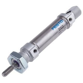 Festo Pneumatic Cylinder DSNU-16-20-PPS-A 20 mm Stroke Self-Adjusting Pneumatic Cushioning Germany