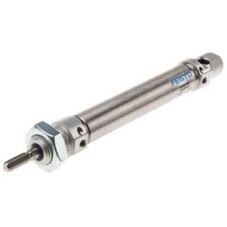 Festo Pneumatic Cylinder DSNU-16-60-PPV-A 60 mm Stroke Length Air Cushion Adjustable 1-10 Bar Operating Pressure Germany