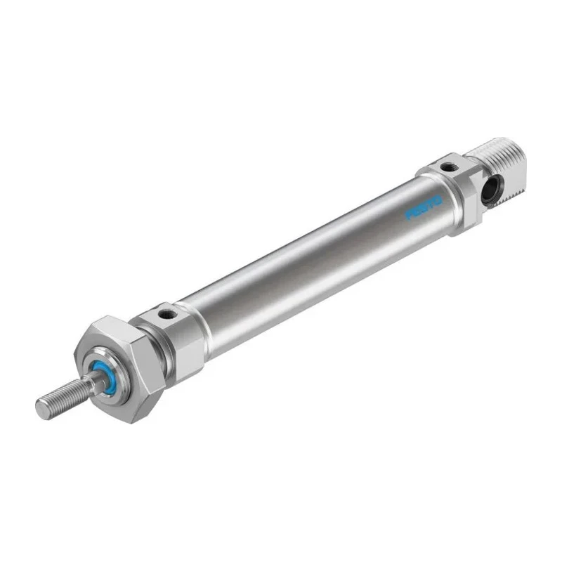 Festo Pneumatic Cylinder DSNU-16-60-PPV-A 60 mm Stroke Length Air Cushion Adjustable 1-10 Bar Operating Pressure Germany