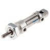 Festo Pneumatic Piston Rod Cylinder DSNU Series Double-Acting 10 mm Stroke, 142 mm Length, 1-10 Bar Pressure DSNU-20-10-P-A
