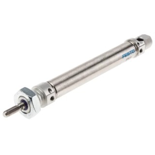 Festo Pneumatic Cylinder DSNU Series Double Acting Adjustable Pneumatic Cushion 80mm Stroke Male Metric DSNU-16-80-PPV-A