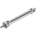Festo Double Acting Pneumatic Cylinder Flange Front Foot Rear Direct Swivel Mount 125mm Stroke Length DSNU-20-125-PPS-A