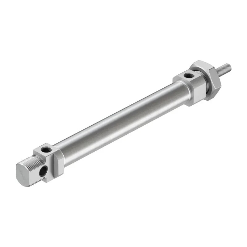Festo Double Acting Pneumatic Cylinder Flange Front Foot Rear Direct Swivel Mount 125mm Stroke Length DSNU-20-125-PPS-A
