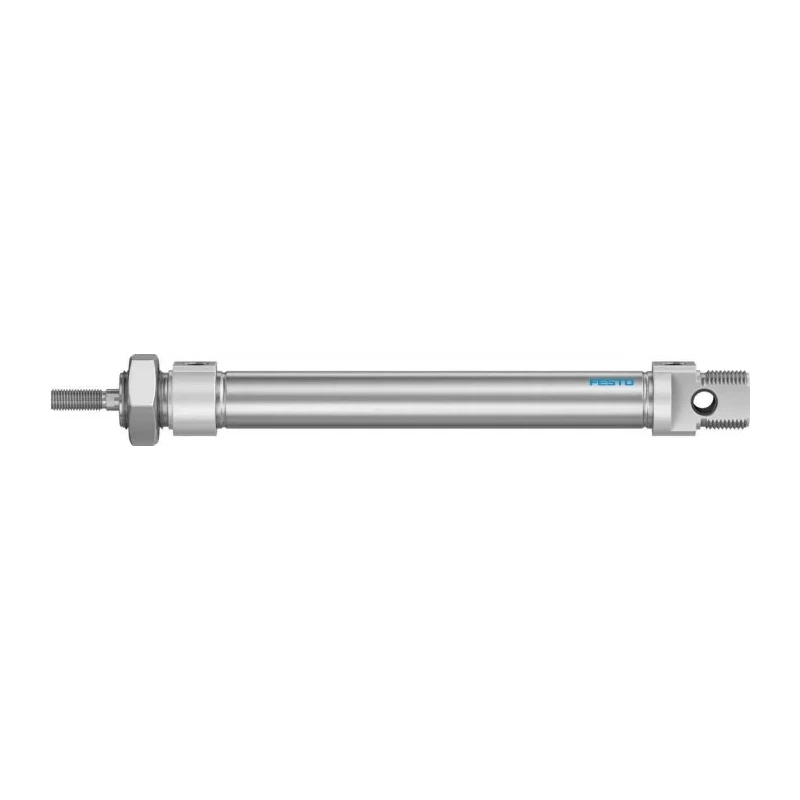 Festo Double Acting Pneumatic Cylinder Flange Front Foot Rear Direct Swivel Mount 125mm Stroke Length DSNU-20-125-PPS-A