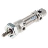 Festo 10 mm Pneumatic Cylinder Double Acting, Foot Front Rear Flange Direct Swivel Mount DSNU-20-10-PPV-A