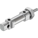 Festo 10 mm Pneumatic Cylinder Double Acting, Foot Front Rear Flange Direct Swivel Mount DSNU-20-10-PPV-A