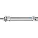 Festo Pneumatic Cylinder 20 mm Bore 100 mm Stroke Double Acting 10 Bar Maximum Operating Pressure DSNU-20-100-PPV-A