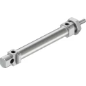 Festo Pneumatic Cylinder 20 mm Bore 100 mm Stroke Double Acting 10 Bar Maximum Operating Pressure DSNU-20-100-PPV-A