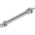 Festo Pneumatic Cylinder DSNU Series Direct Mount, Elastomer Cushioning, 125mm Stroke Length, Operating Temp DSNU-20-125-P-A
