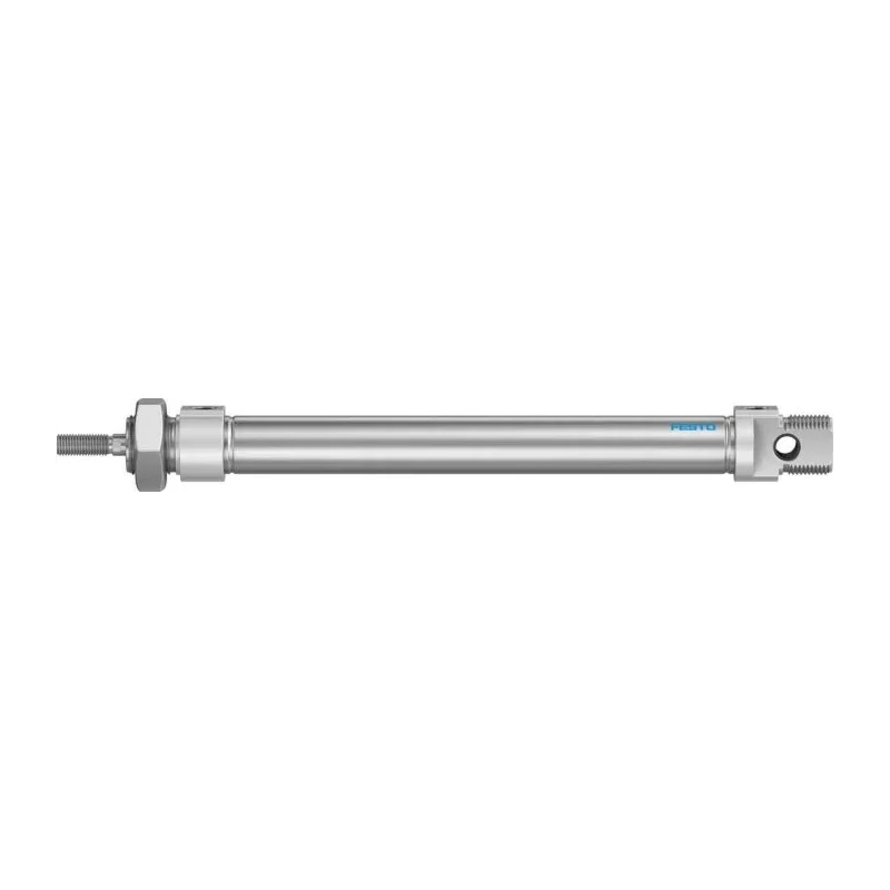 Festo Pneumatic Cylinder 20 mm Bore Diameter, 150 mm Stroke Length, Double Acting, Elastomer Cushioning DSNU-20-150-P-A