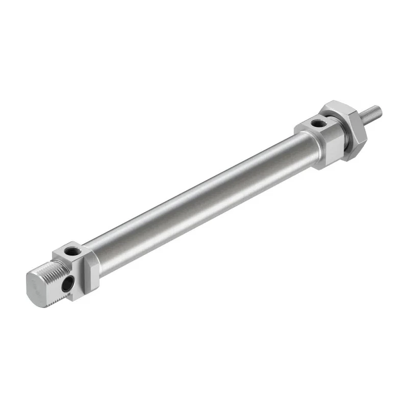Festo Pneumatic Cylinder 20 mm Bore Diameter, 150 mm Stroke Length, Double Acting, Elastomer Cushioning DSNU-20-150-P-A