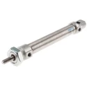 Festo Pneumatic Cylinder DSNU-20-100-P-A Double Acting 100 mm Stroke, 232 mm Length, Elastic Cushioning DSNU-20-100-P-A