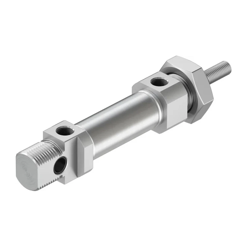 Festo 20 mm Pneumatic Cylinder Double Acting, Elastomer Cushioning, Swivel, Flange, Direct, Foot, Front & DSNU-20-20-P-A