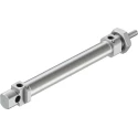 Festo Pneumatic Cylinder Double Acting 125 mm Stroke Length, Multiple Mount Types, Pneumatic Cushioning DSNU-20-125-PPV-A