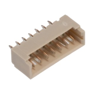 Molex PicoBlade Series Vertical Through Hole PCB Header 7 Contact 1.25 mm Pitch Shrouded 53047-0710