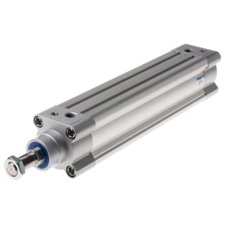 Festo Pneumatic Piston Rod Cylinder DSBC Series Double Acting 50mm Bore, 200mm Stroke DSBC-50-200-PPVA-N3