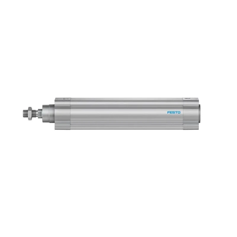 Festo Pneumatic Piston Rod Cylinder DSBC Series Double Acting 50mm Bore, 200mm Stroke DSBC-50-200-PPVA-N3