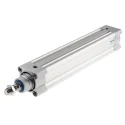 Festo Pneumatic Piston Rod Cylinder 50mm Bore, 250 mm Stroke, Double Acting, Aluminium Body DSBC-50-250-PPSA-N3