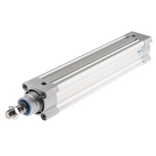 Festo Pneumatic Piston Rod Cylinder 50mm Bore, 250 mm Stroke, Double Acting, Aluminium Body DSBC-50-250-PPSA-N3