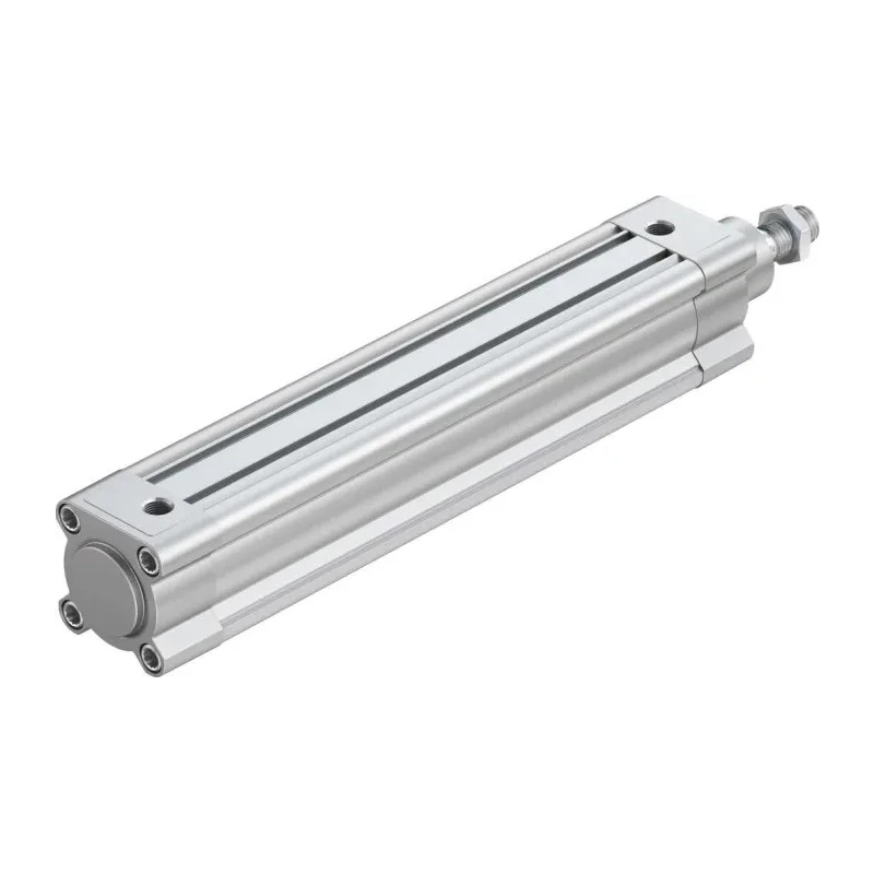 Festo Pneumatic Piston Rod Cylinder 50mm Bore, 250 mm Stroke, Double Acting, Aluminium Body DSBC-50-250-PPSA-N3