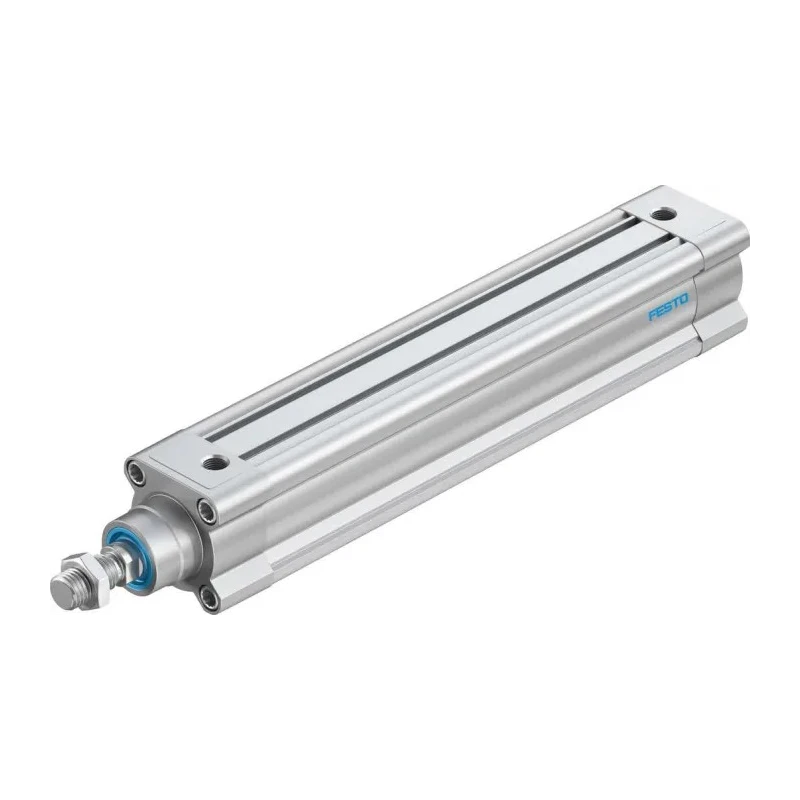 Festo Pneumatic Piston Rod Cylinder 50mm Bore, 250 mm Stroke, Double Acting, Aluminium Body DSBC-50-250-PPSA-N3