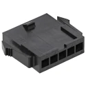 Molex Micro-Fit 3.0 Male Connector Housing Panel Mount, 5 Contacts, 1 Row, 3 mm Pitch 43640-0500