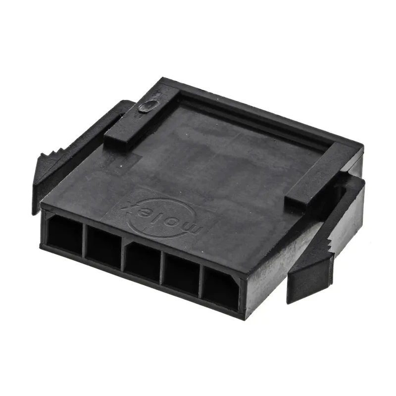 Molex Micro-Fit 3.0 Male Connector Housing Panel Mount, 5 Contacts, 1 Row, 3 mm Pitch 43640-0500