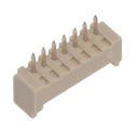 Molex PicoBlade Series Vertical Through Hole PCB Header, 7 Contacts, 1.25 mm Pitch, 1 Row, Shrouded 53047-0710