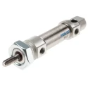 Festo 20 mm Pneumatic Cylinder, Double Acting, Air Cushion, ISO 6432, 152 mm Length DSNU-20-20-PPS-A